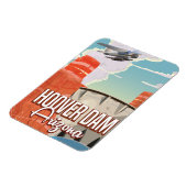Hoover Dam Nevada Arizona Vintager Cartoon Magnet (Linke Seite)