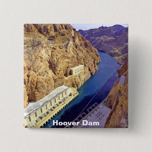 Hoover Dam, Nevada Button (Vorderseite)