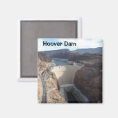 Hoover Dam Nevada Foto Magnet Seepromenade (Vorderseite/Rückseite)