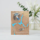 Hoover Dam Nevada Karte (Stehend Vorderseite)