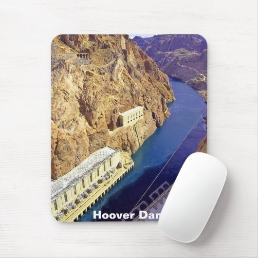 Hoover Dam, Nevada Mousepad (Mit Mouse)