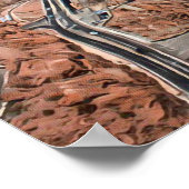 Hoover Dam, Nevada Poster (Ecke)