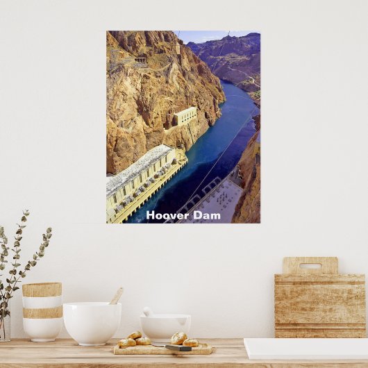 Hoover Dam, Nevada Poster (Küche)
