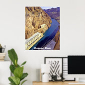 Hoover Dam, Nevada Poster (Heimbüro)