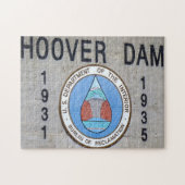 Hoover Dam Nevada. Puzzle (Horizontal)
