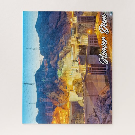 Hoover Dam, Nevada, USA Puzzle (Vertikal)