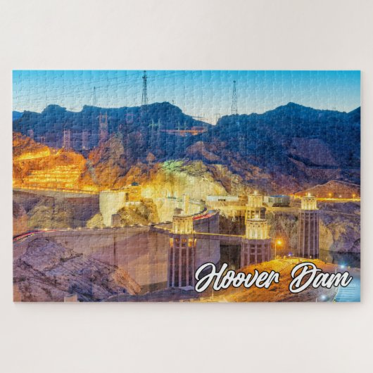 Hoover Dam, Nevada, USA Puzzle (Horizontal)
