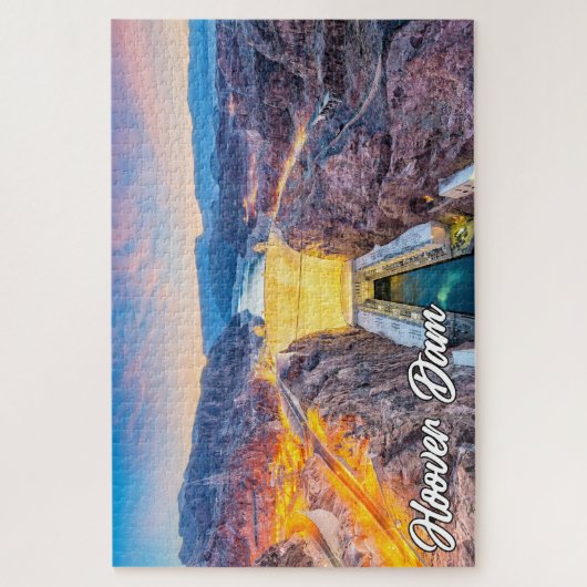 Hoover Dam, Nevada, USA Puzzle (Vertikal)