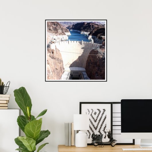 Hoover Dam Poster (Heimbüro)