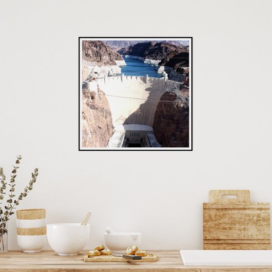 Hoover Dam Poster (Küche)