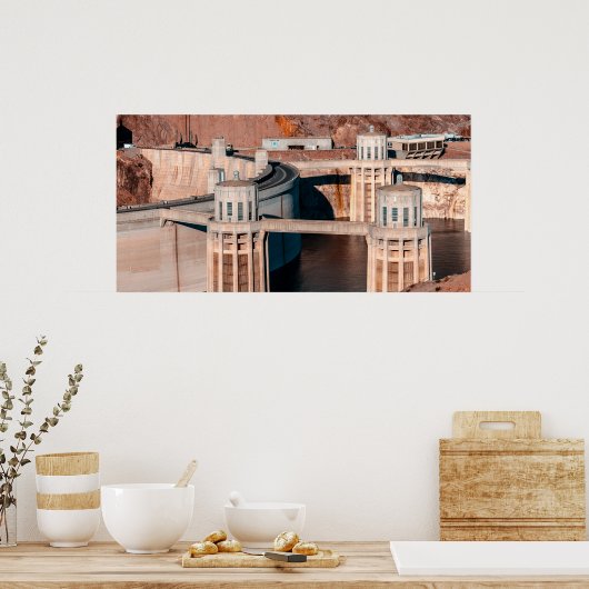 Hoover Dam Poster (Küche)