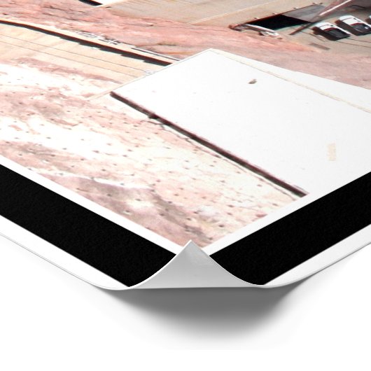 Hoover Dam Poster (Ecke)