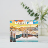 Hoover Dam Postkarte (Stehend Vorderseite)
