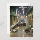 Hoover Dam Postkarte (Vorne/Hinten)