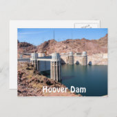 Hoover Dam Postkarte (Vorne/Hinten)