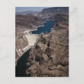 Hoover Dam Postkarte (Vorderseite)