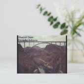 Hoover Dam Postkarte (Stehend Vorderseite)