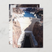 Hoover Dam Postkarte (Vorne/Hinten)