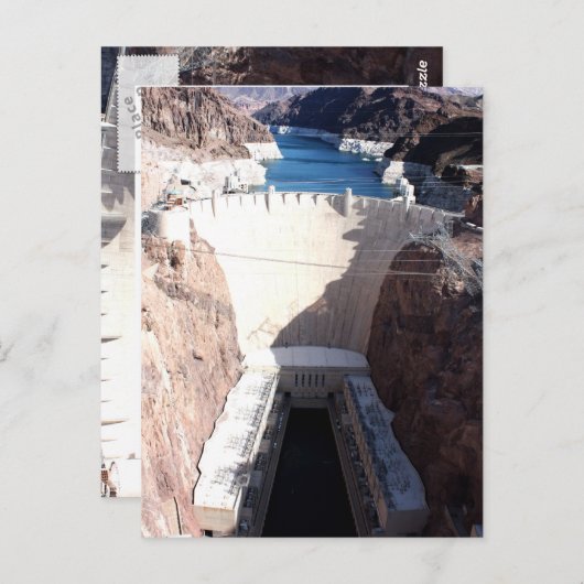 Hoover Dam Postkarte (Vorne/Hinten)