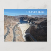 Hoover Dam Postkarte (Vorderseite)