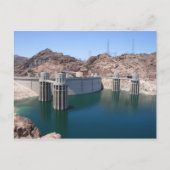 Hoover Dam Postkarte (Vorderseite)