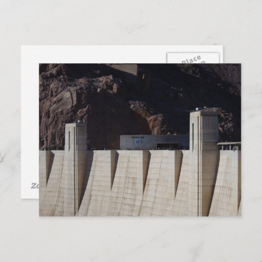 Hoover Dam Postkarte (Vorne/Hinten)