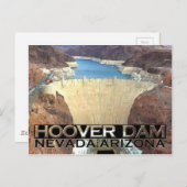 Hoover Dam Postkarte (Vorne/Hinten)