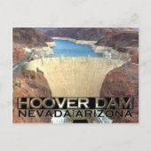 Hoover Dam Postkarte (Vorderseite)