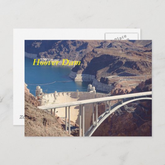 Hoover-Dam-Postkarte Postkarte (Vorne/Hinten)