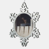 Hoover Dam Schneeflocken Zinn-Ornament (Rechts)