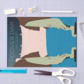 Hoover Dam Tissue Paper Seidenpapier (Handwerk)