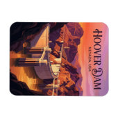Hoover Dam USA Magnet (Horizontal)