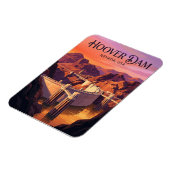 Hoover Dam USA Magnet (Linke Seite)