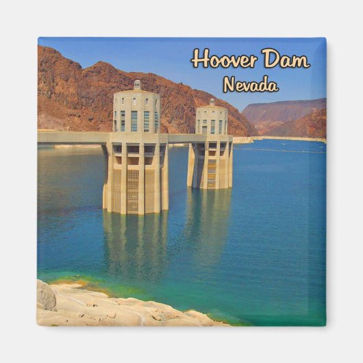 Hoover-Damm und Lake Mead Magnet (Vorne)