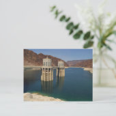 Hoover Dams Seen Postkarte (Stehend Vorderseite)