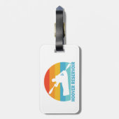 Hoover Reservoir Ohio Kayak Gepäckanhänger (Rückseite vertikal)