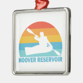 Hoover Reservoir Ohio Kayak Ornament Aus Metall (Links)