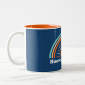 Hoover Reservoir Ohio Rainbow Zweifarbige Tasse (Links)