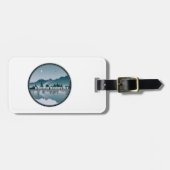 Hoover Reservoir Ohio Reflection Gepäckanhänger (Vorderseite horizontal)