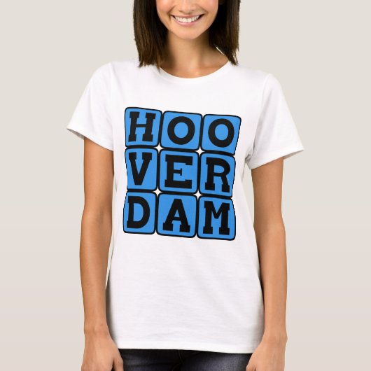 Hoover-Staudamm, Arch-Gravity-Dam T-Shirt (Vorderseite)