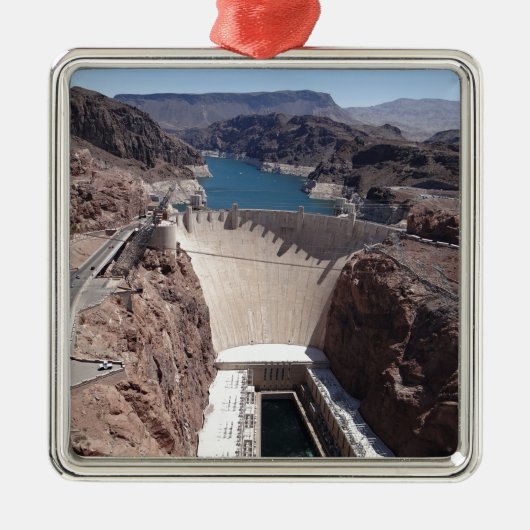 Hooverdamm 3 ornament aus metall (Vorne)