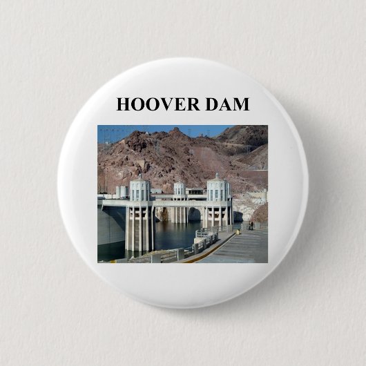 Hooverdamm Button (Vorderseite)