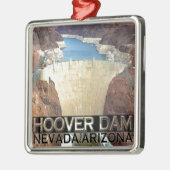 Hooverdamm Silbernes Ornament (Links)