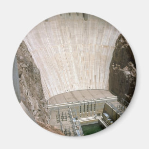 Hooverdamm, unteres Gesicht, Nevada/Arizona, USA Magnet