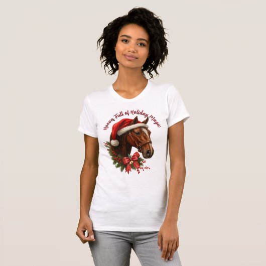 Hooves full of Christmas Magic T-Shirt (Vorne ganz)