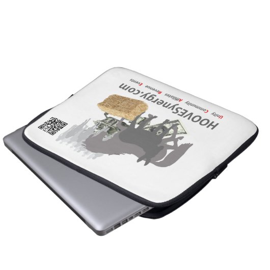 HOOVESynergy - Laptop-Sieb 13" Laptopschutzhülle (Vorne Knopf)