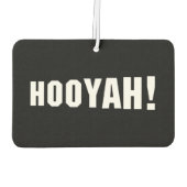 HOOYAH! AUTOLUFTERFRISCHER (Rückseite)