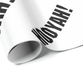 HOOYAH! GESCHENKPAPIER (Rolleneckpunkt)