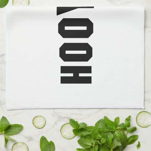 HOOYAH! GESCHIRRTUCH (Gefaltet)