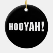 HOOYAH! KERAMIK ORNAMENT (Hinten)